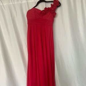 One Shoulder Prom Dress